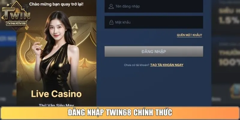 Đăng nhập Twin68 chính thức